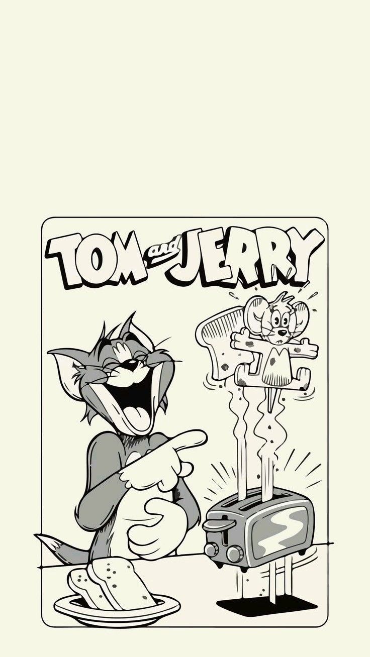 bộ sưu tập hình nền Tom and Jerry 4k