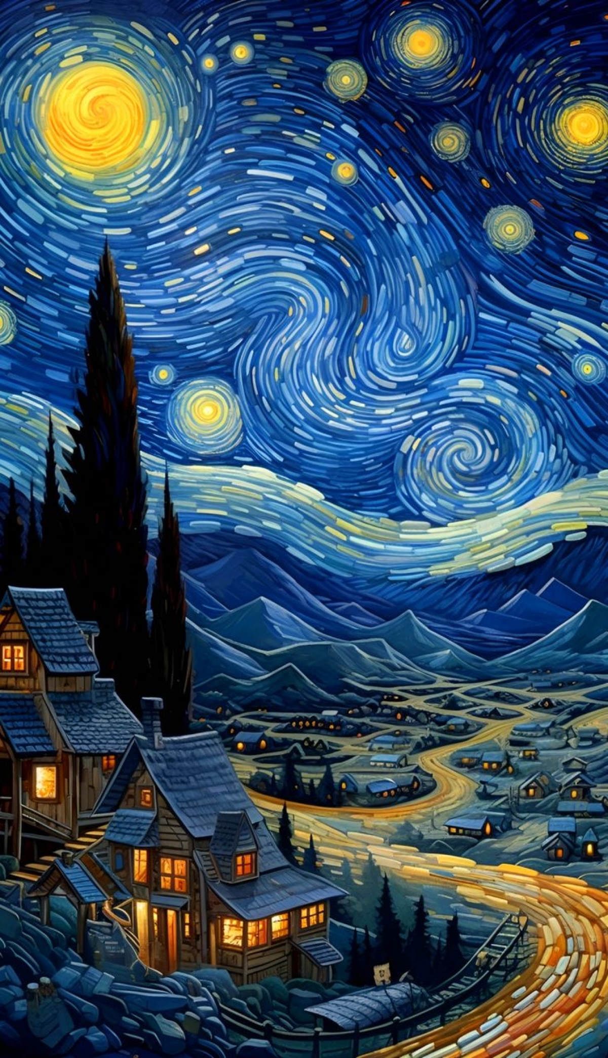 Bộ sưu tập hình nền Van Gogh 4K