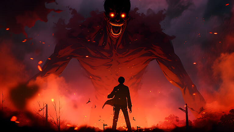 hình nền Attack On Titan 4k 0013