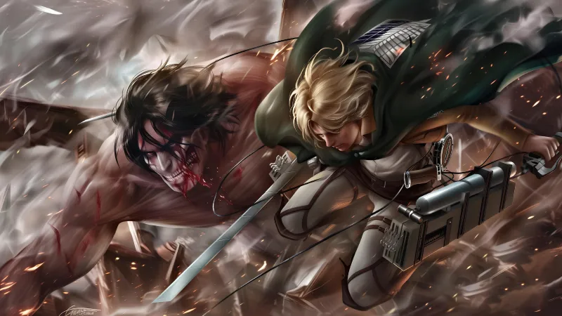 hình nền Attack On Titan 4k 0014