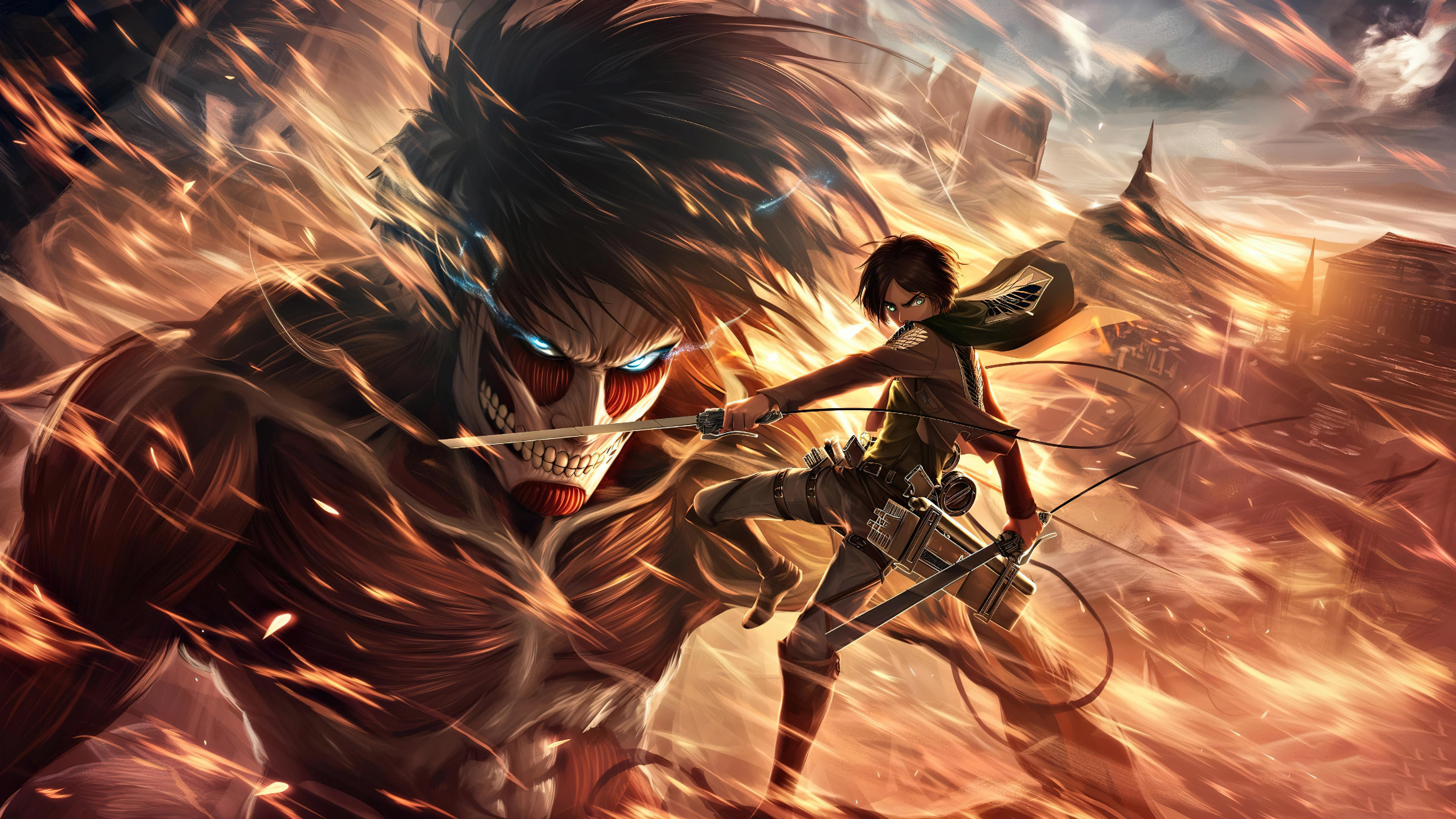 hình nền Attack On Titan 4k 0025