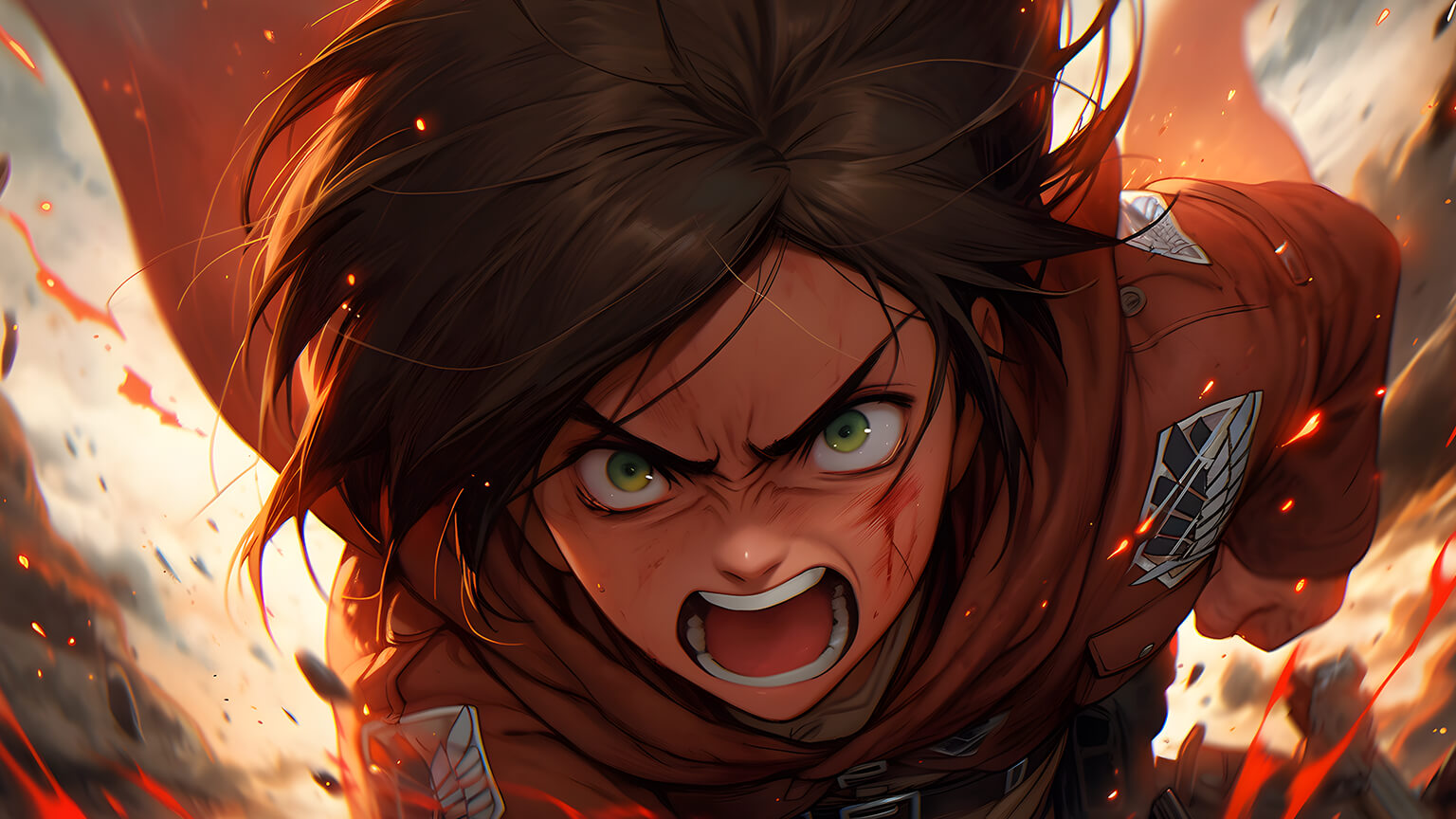 hình nền Attack On Titan 4k 0082