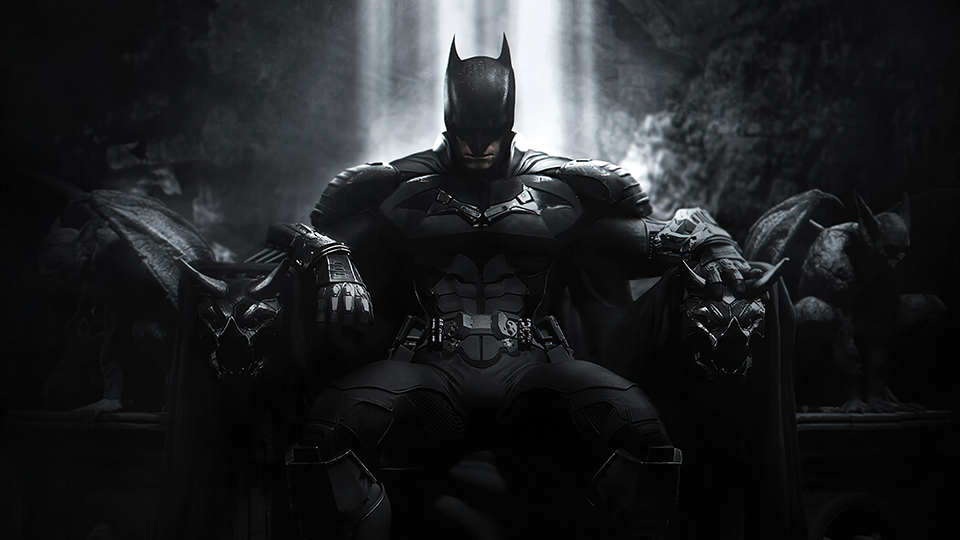 hình nền Batman 4K cho máy tính