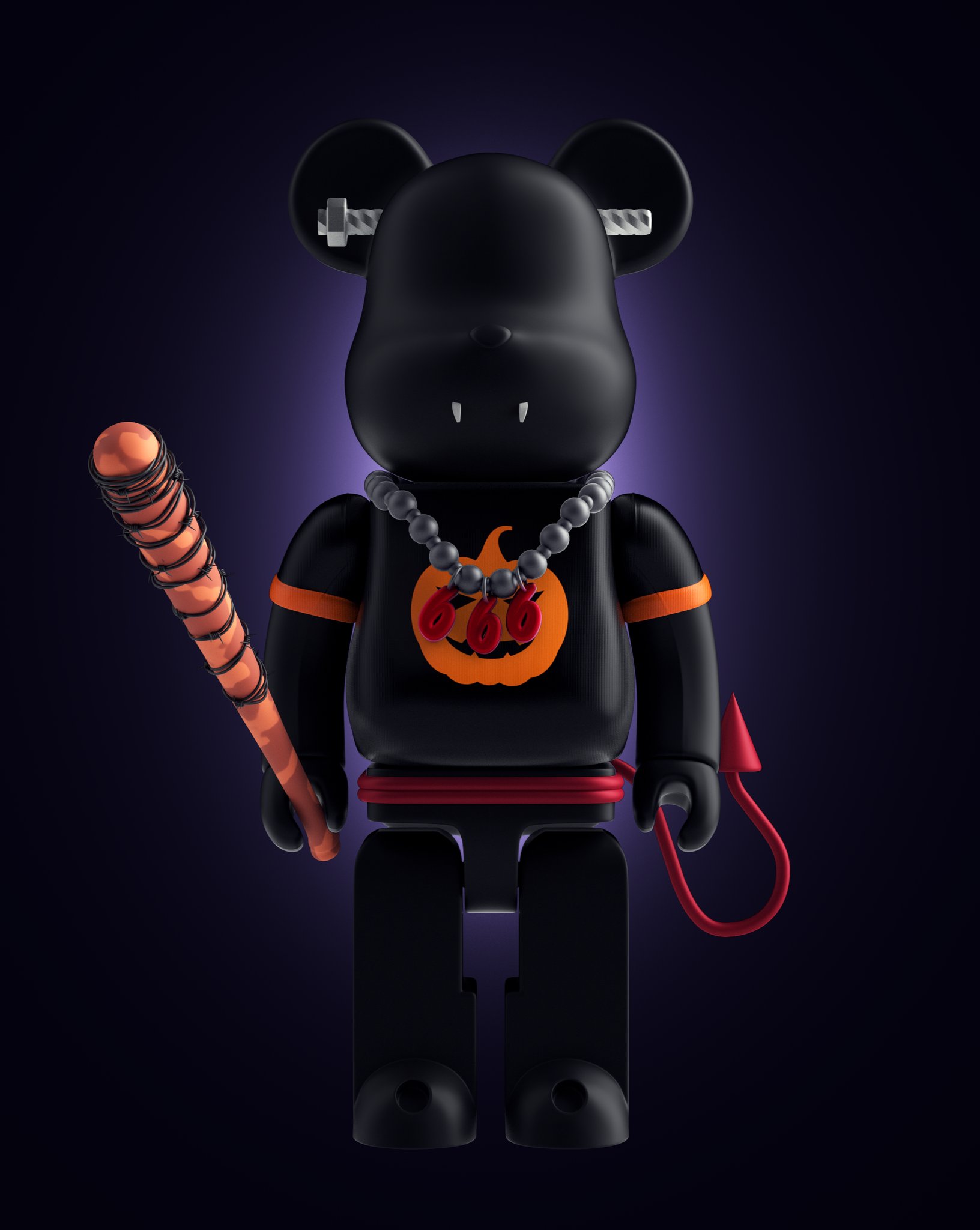 Hình nền Bearbrick 4K 0010