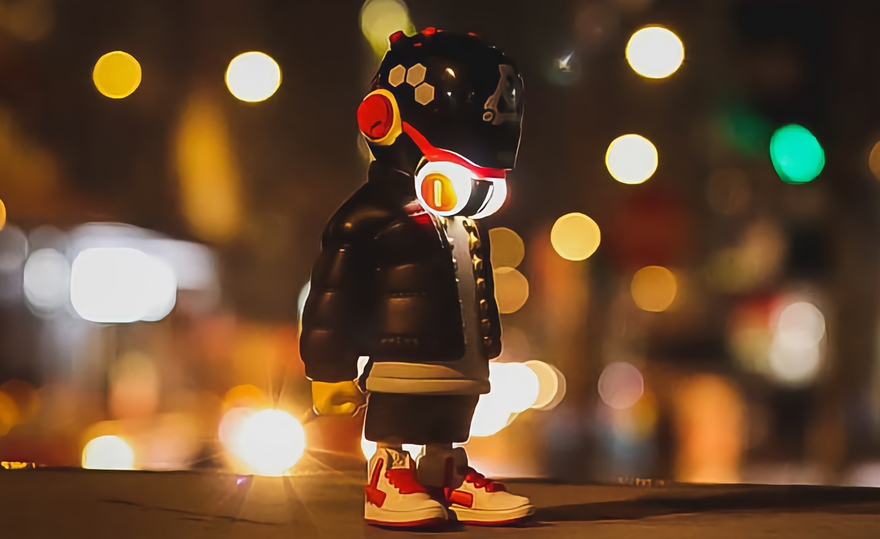 Hình nền Bearbrick 4K 0024