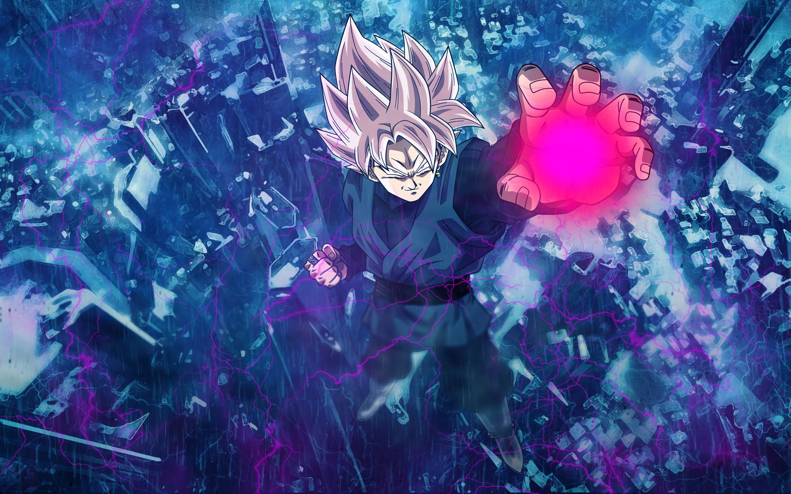 hình nền Black Goku 4k với độ phân giải tối ưu