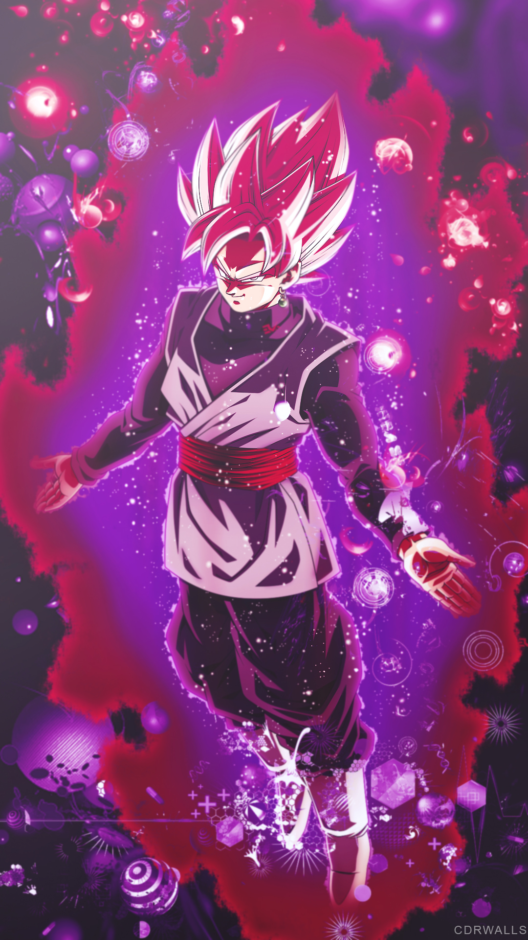 hình nền Black Goku 4k 0012