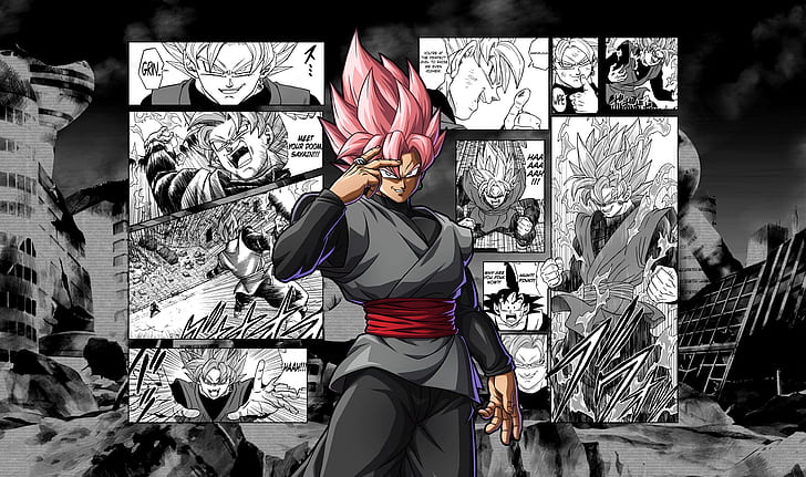 hình nền Black Goku 4k 0016