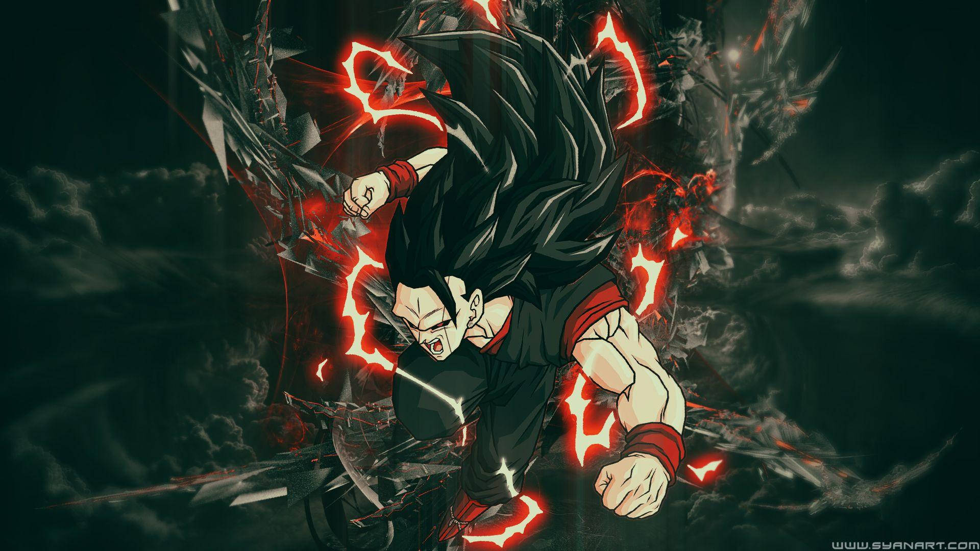 hình nền Black Goku 4k 0022