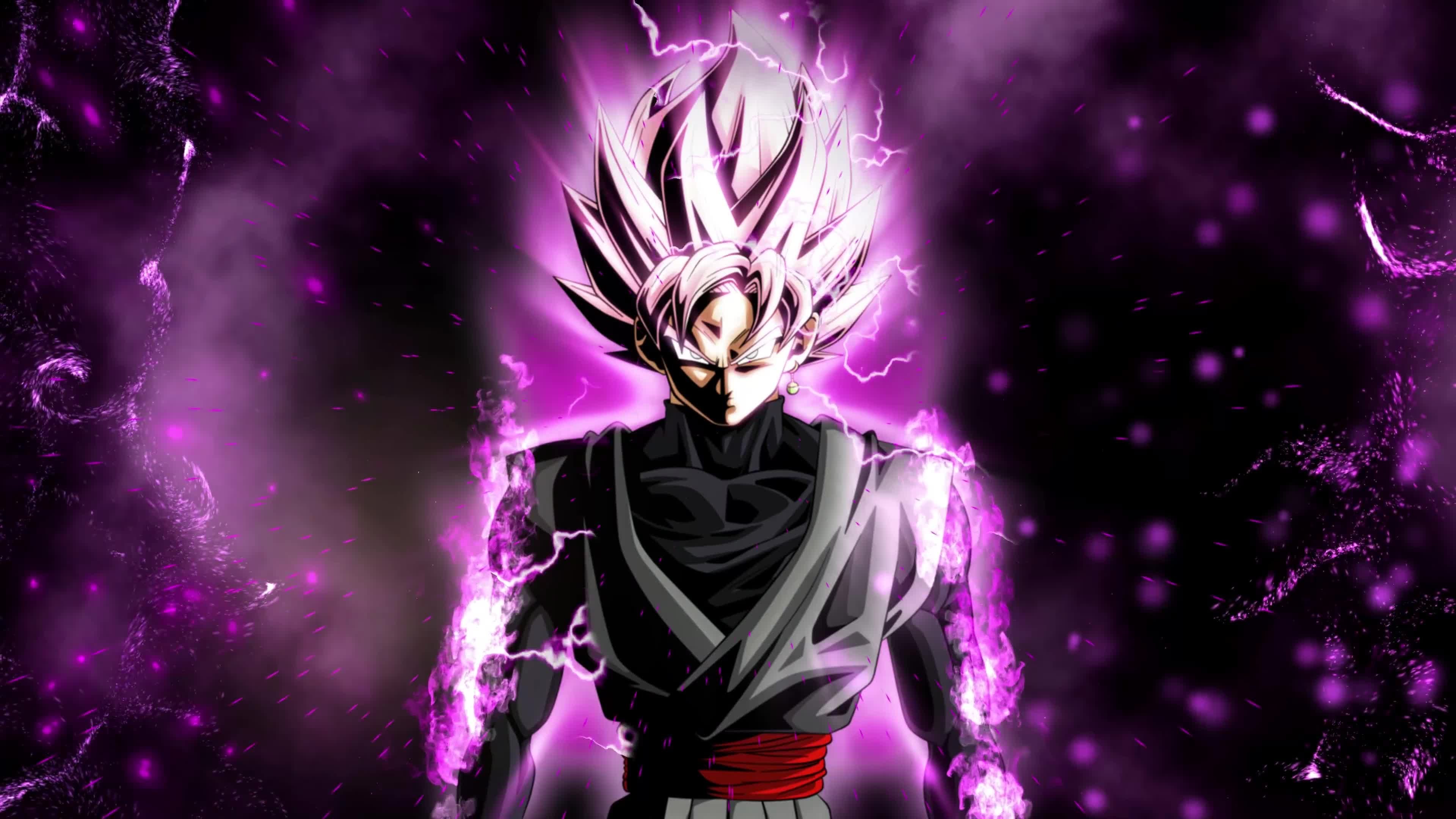 hình nền Black Goku 4k 0023