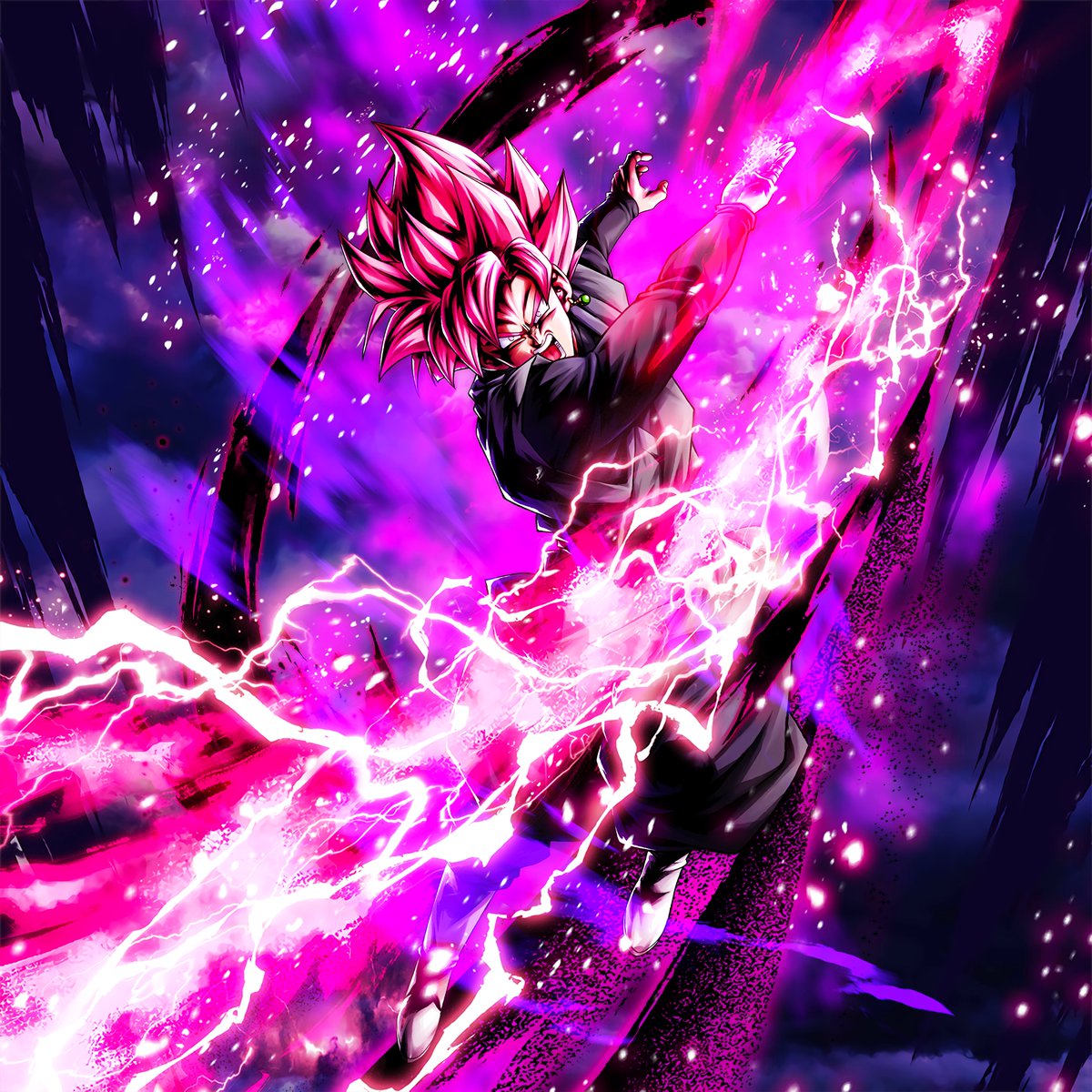 hình nền Black Goku 4k 0029