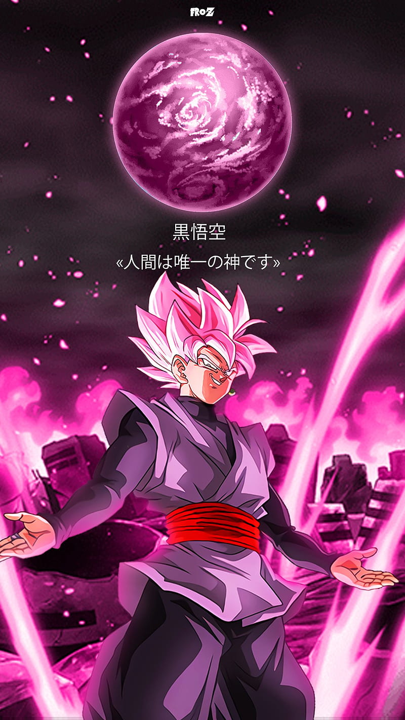 hình nền Black Goku 4k 0034