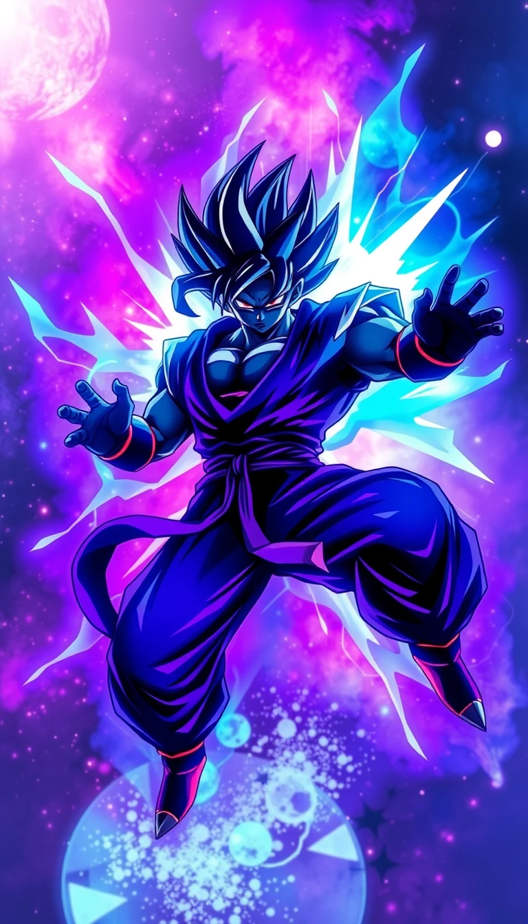 hình nền Black Goku 4k 0048