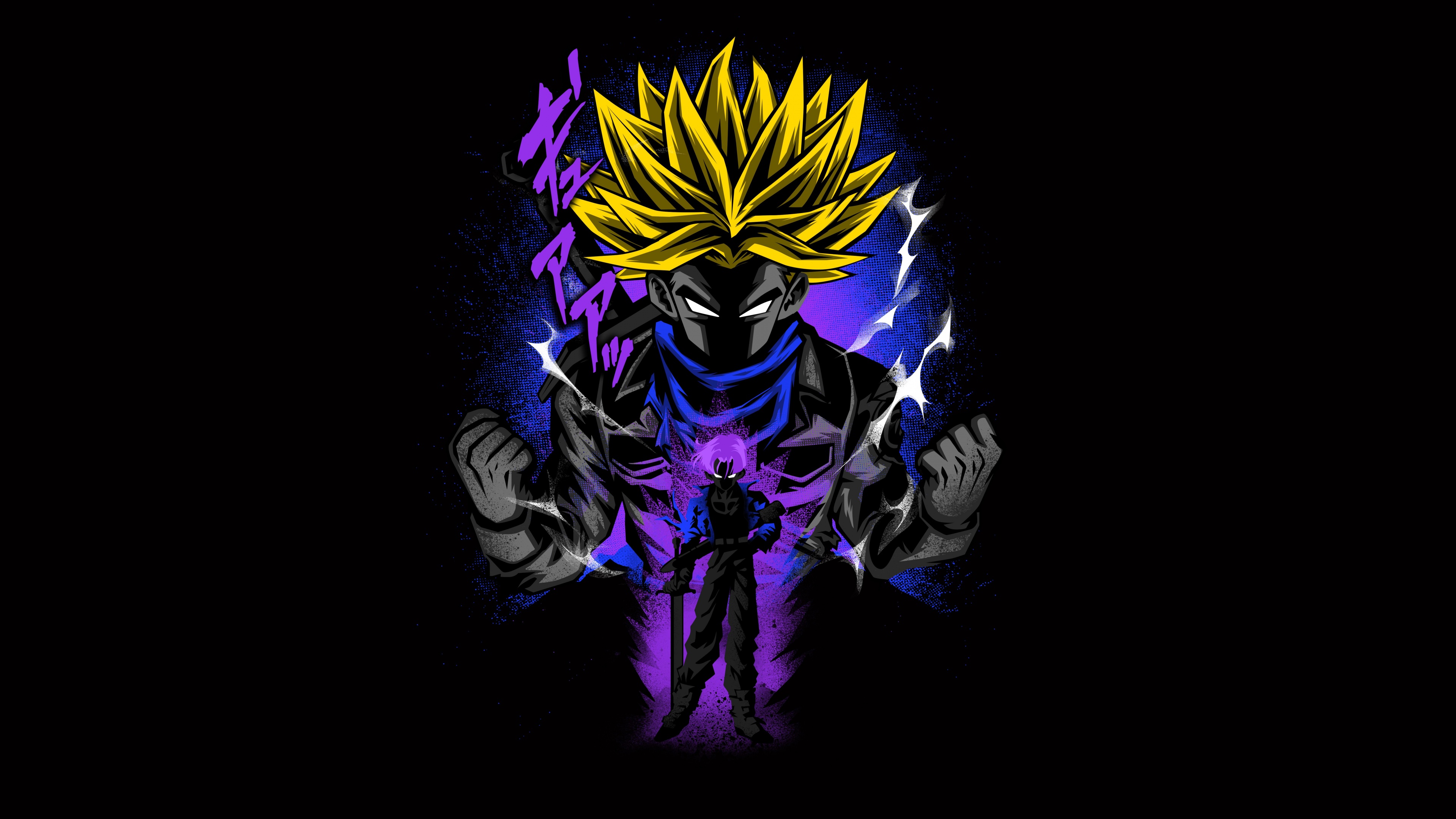 hình nền Black Goku 4k 0066