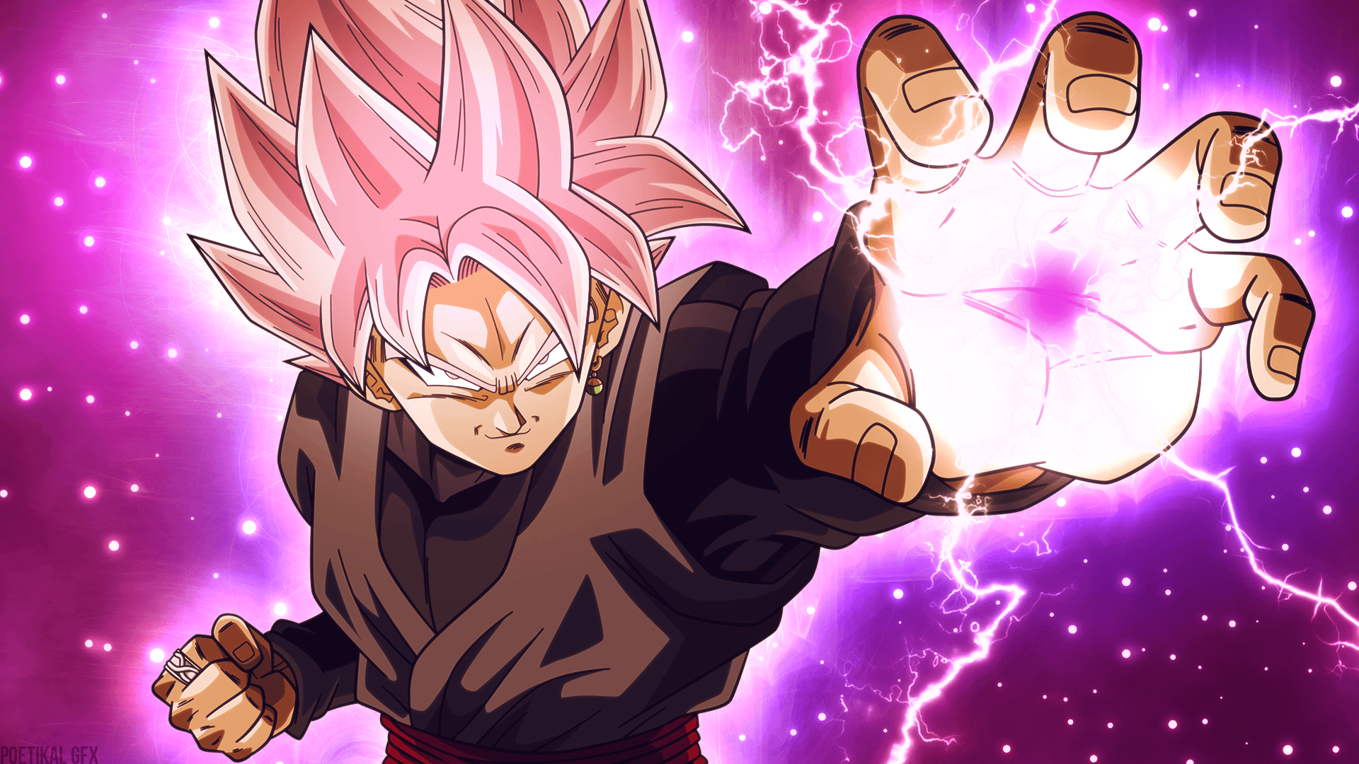 hình nền Black Goku 4k 0088