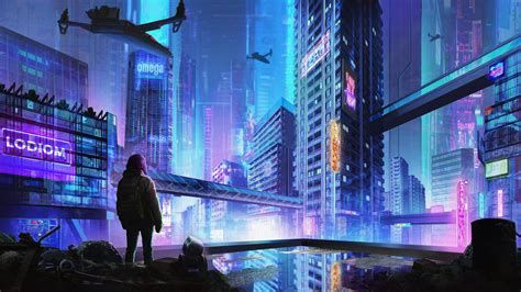 Hình nền Cyberpunk 4K 0012