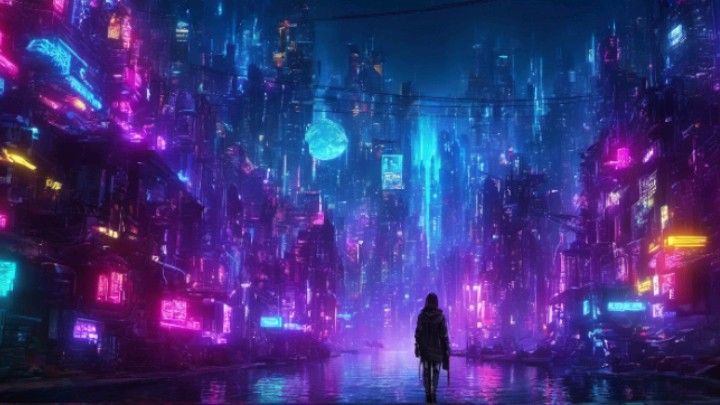 Hình nền Cyberpunk 4K 0013