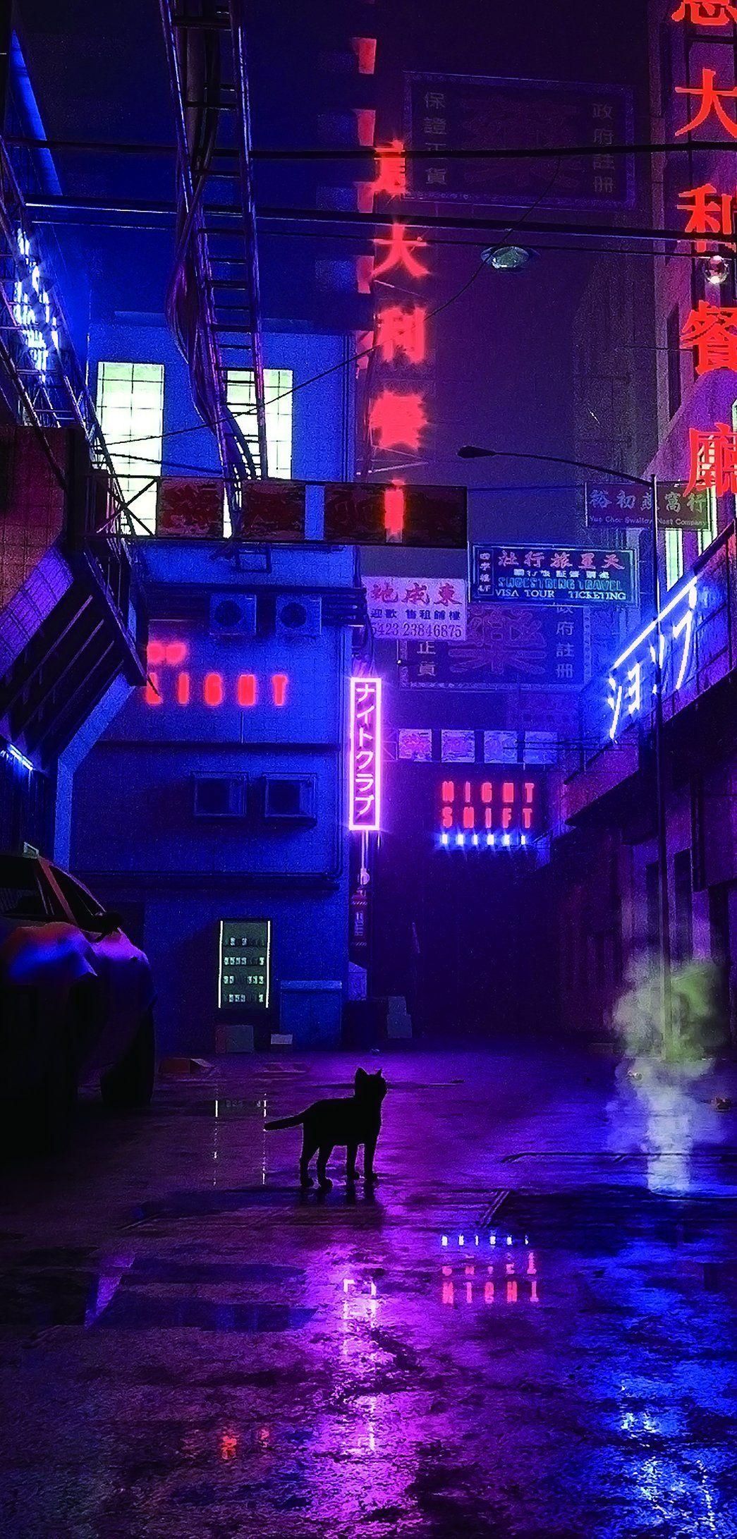 Hình nền Cyberpunk 4K 0022