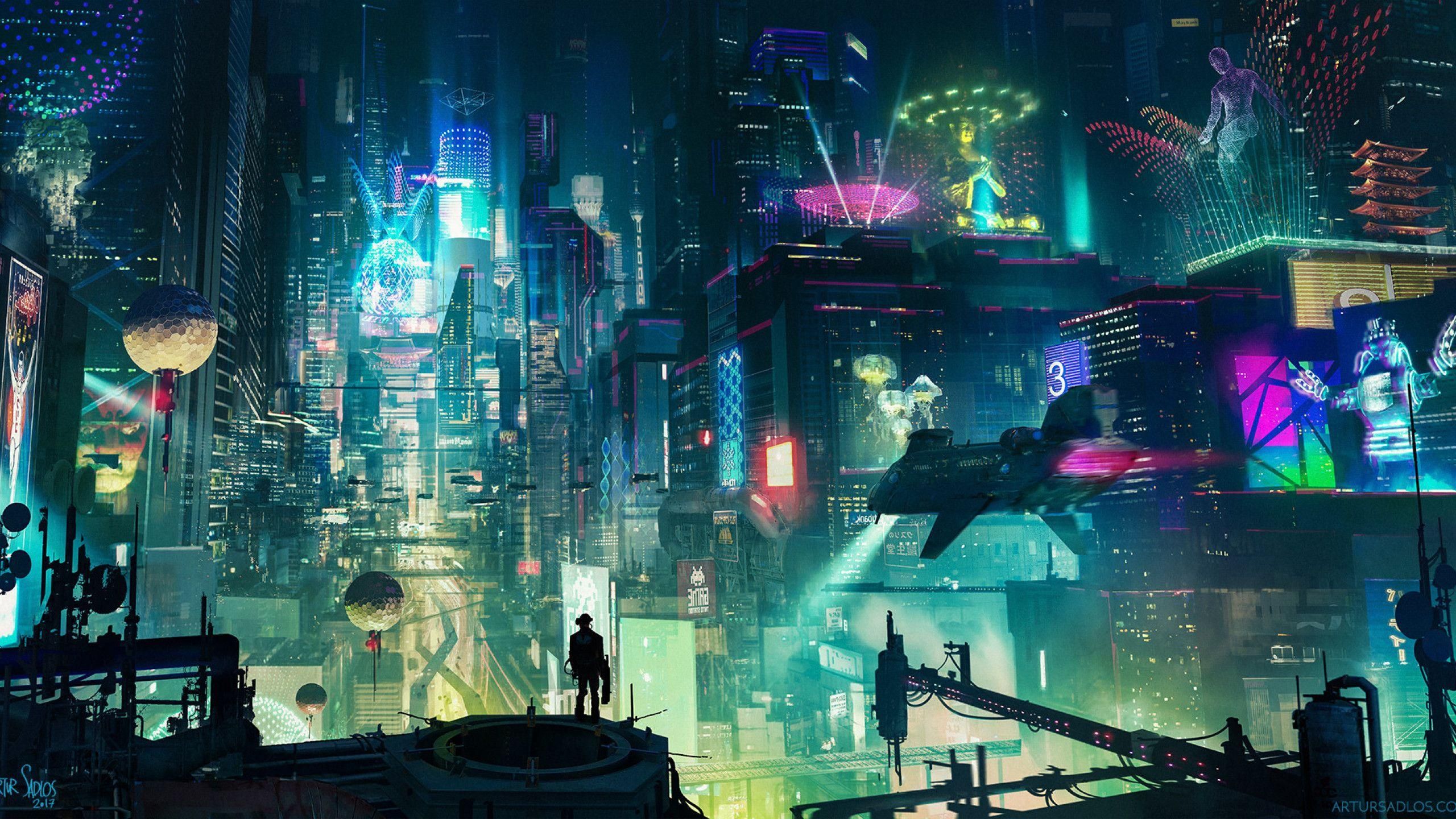 Hình nền Cyberpunk 4K 0033