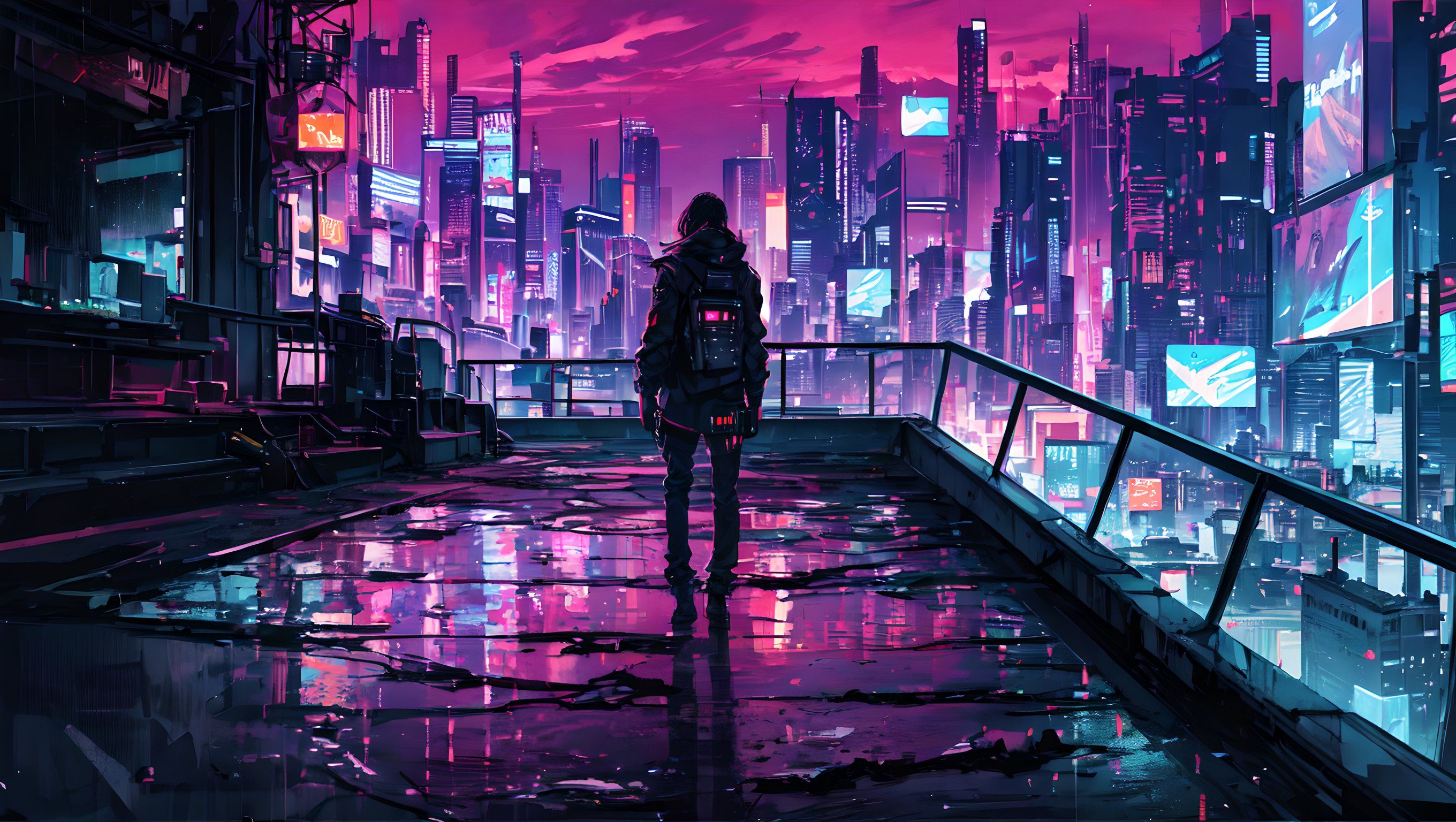 Hình nền Cyberpunk 4K 0048