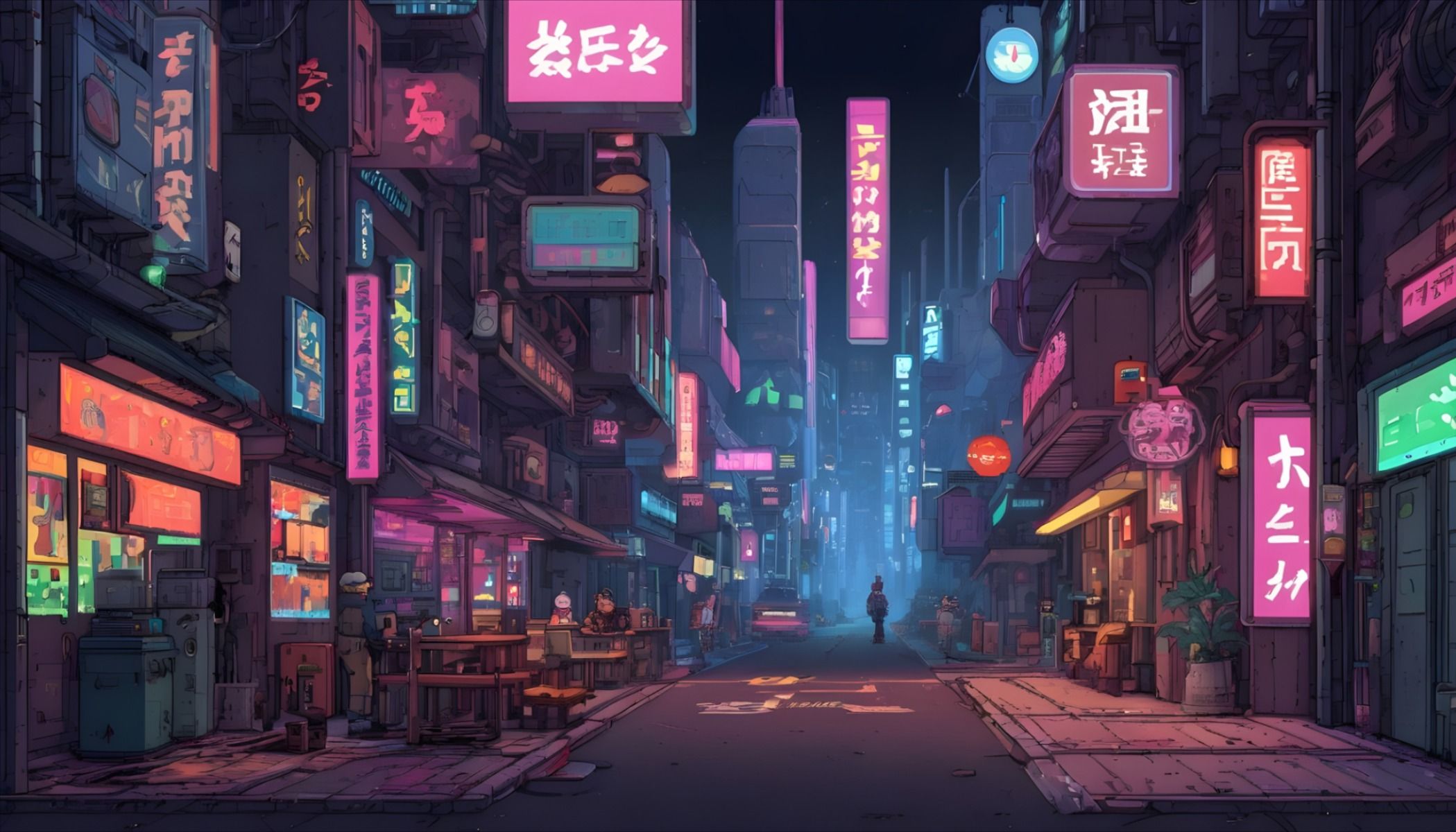 Hình nền Cyberpunk 4K 0053