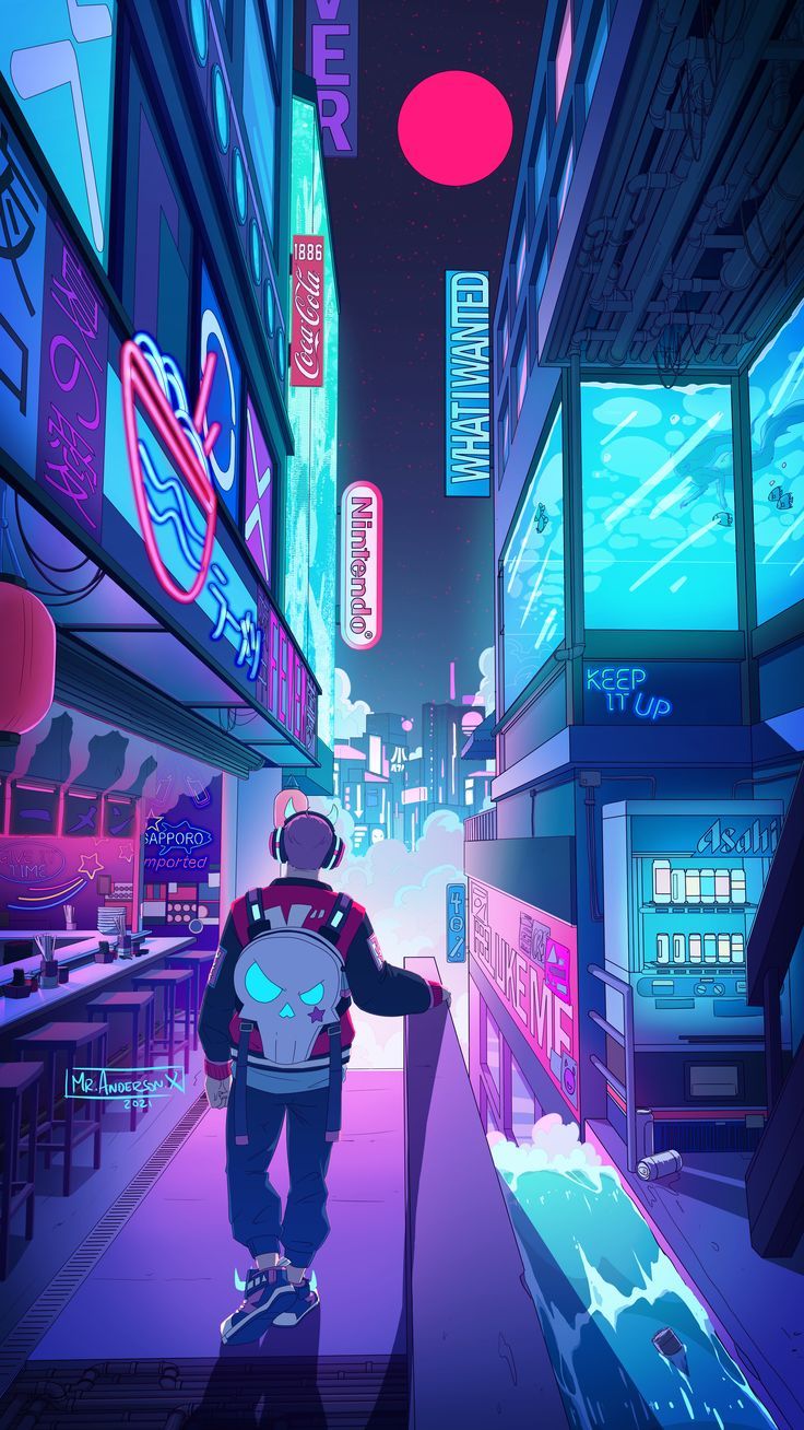 Hình nền Cyberpunk 4K 0056