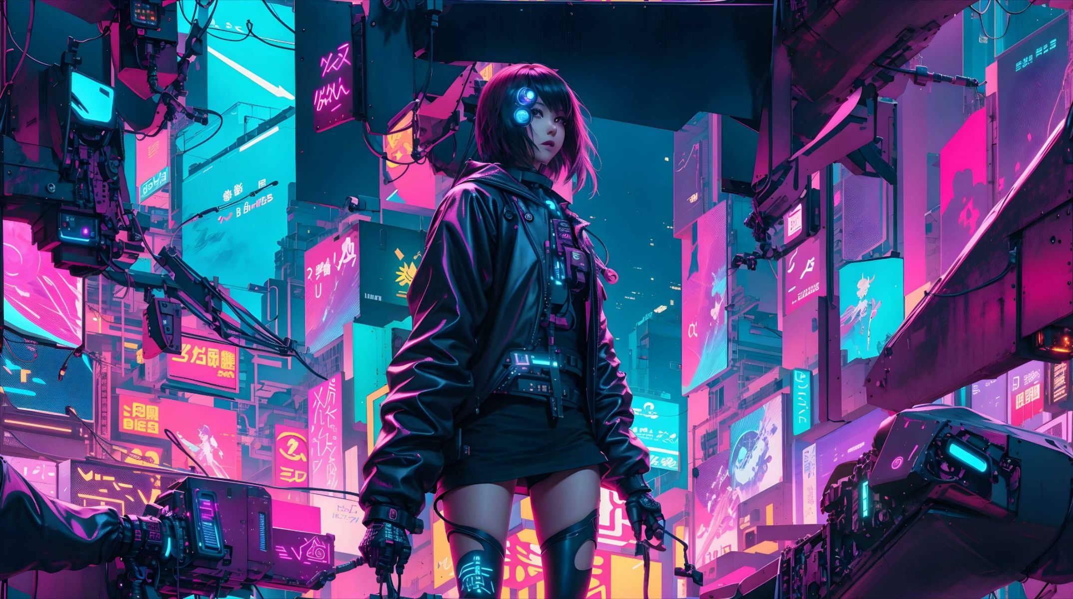 Hình nền Cyberpunk 4K 0061