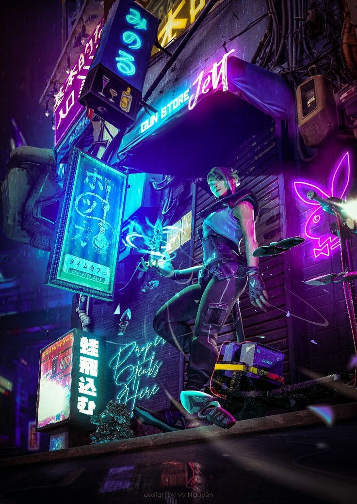 Hình nền Cyberpunk 4K 0073