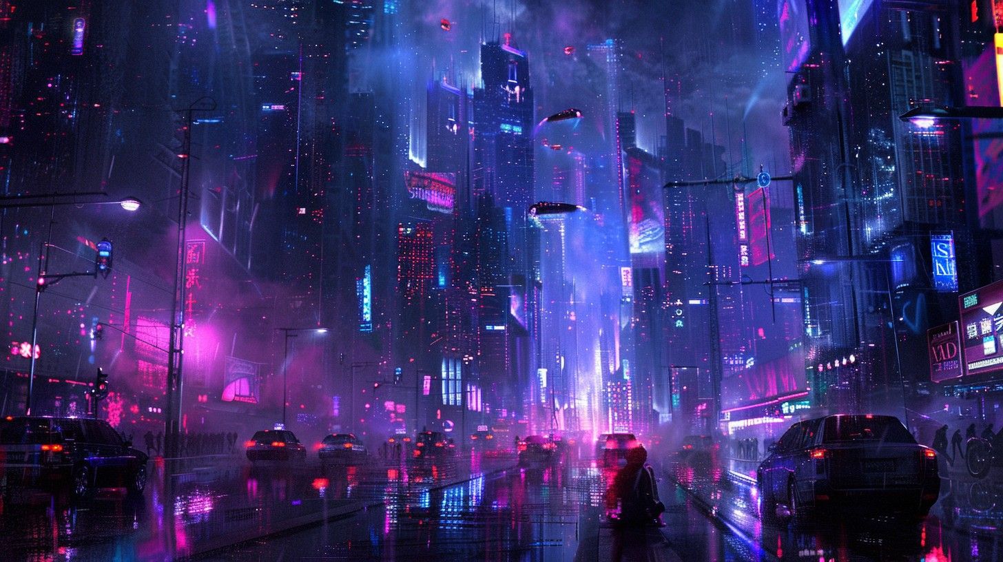 Hình nền Cyberpunk 4K 0086