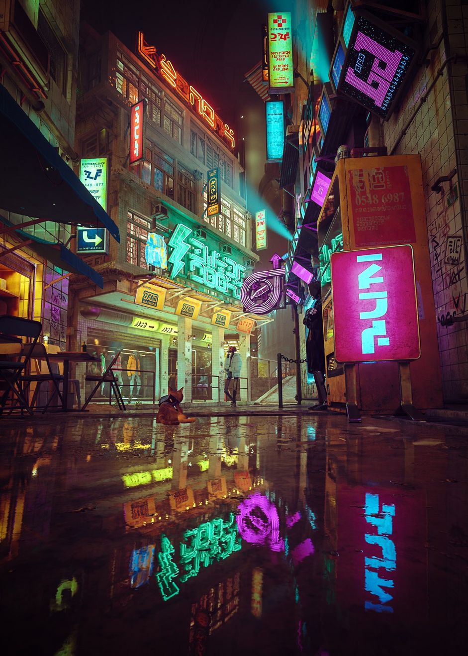 Hình nền Cyberpunk 4K 0088