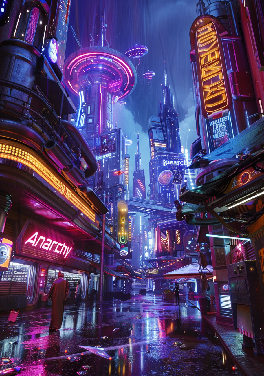 Hình nền Cyberpunk 4K 0093