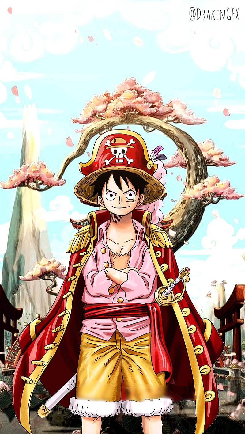 hình nền điện thoại Luffy 4K đẹp