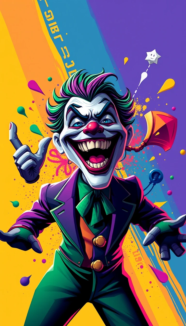 Hình nền Joker 4K cho điện thoại 0061