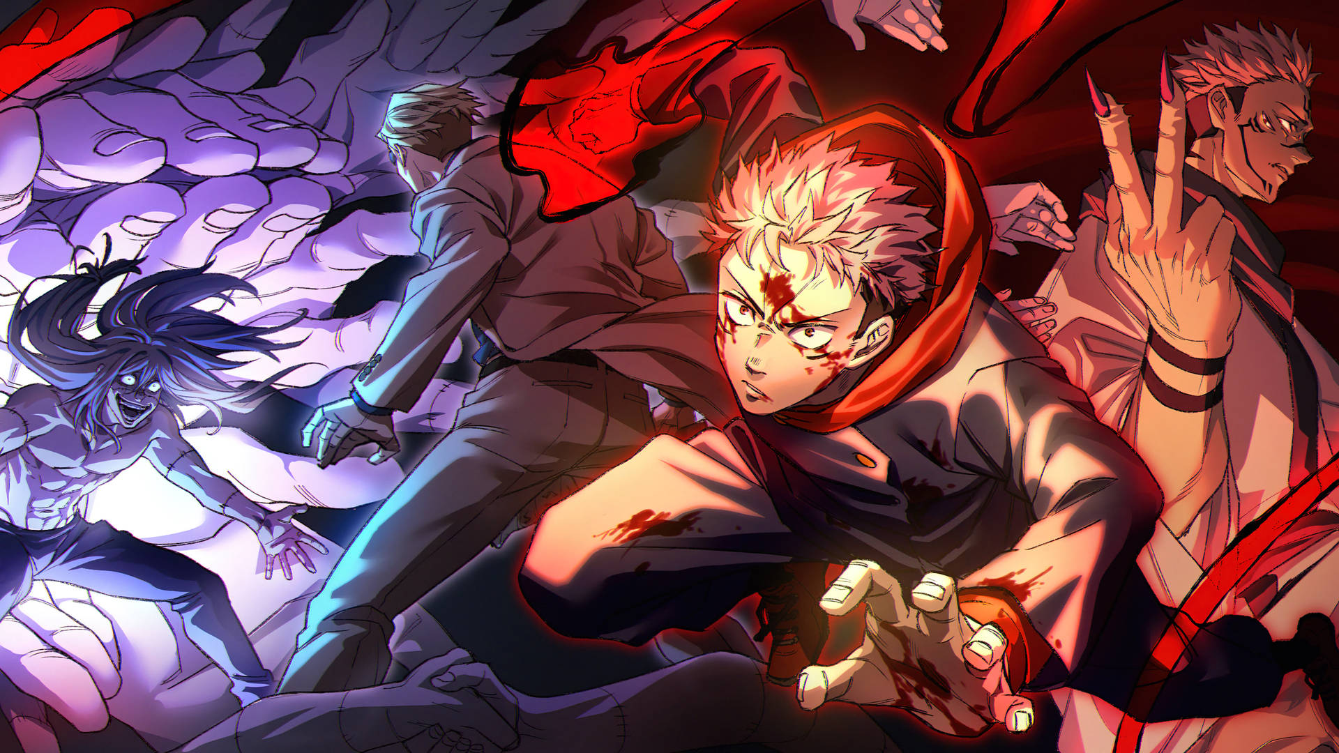 hình nền Jujutsu Kaisen 4k độc đáo