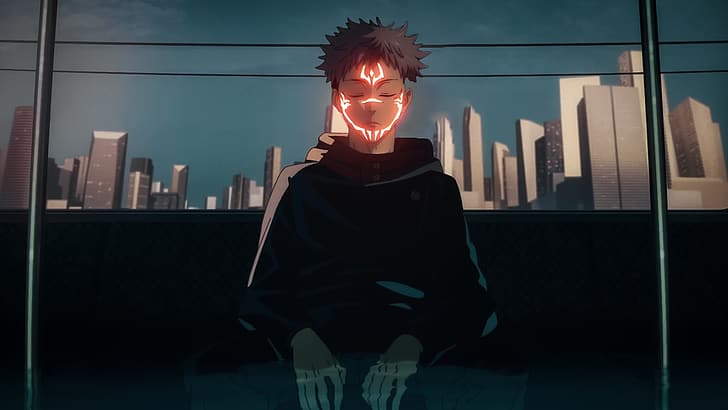 hình nền Jujutsu Kaisen 4k miễn phí.