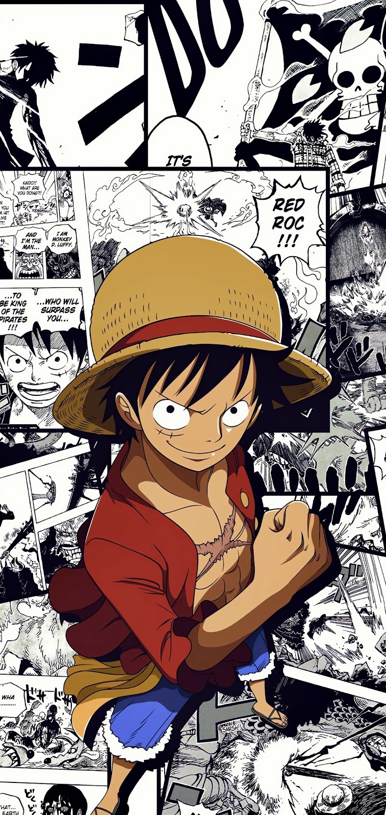 Hình nền Luffy 4K cho điện thoại 0032