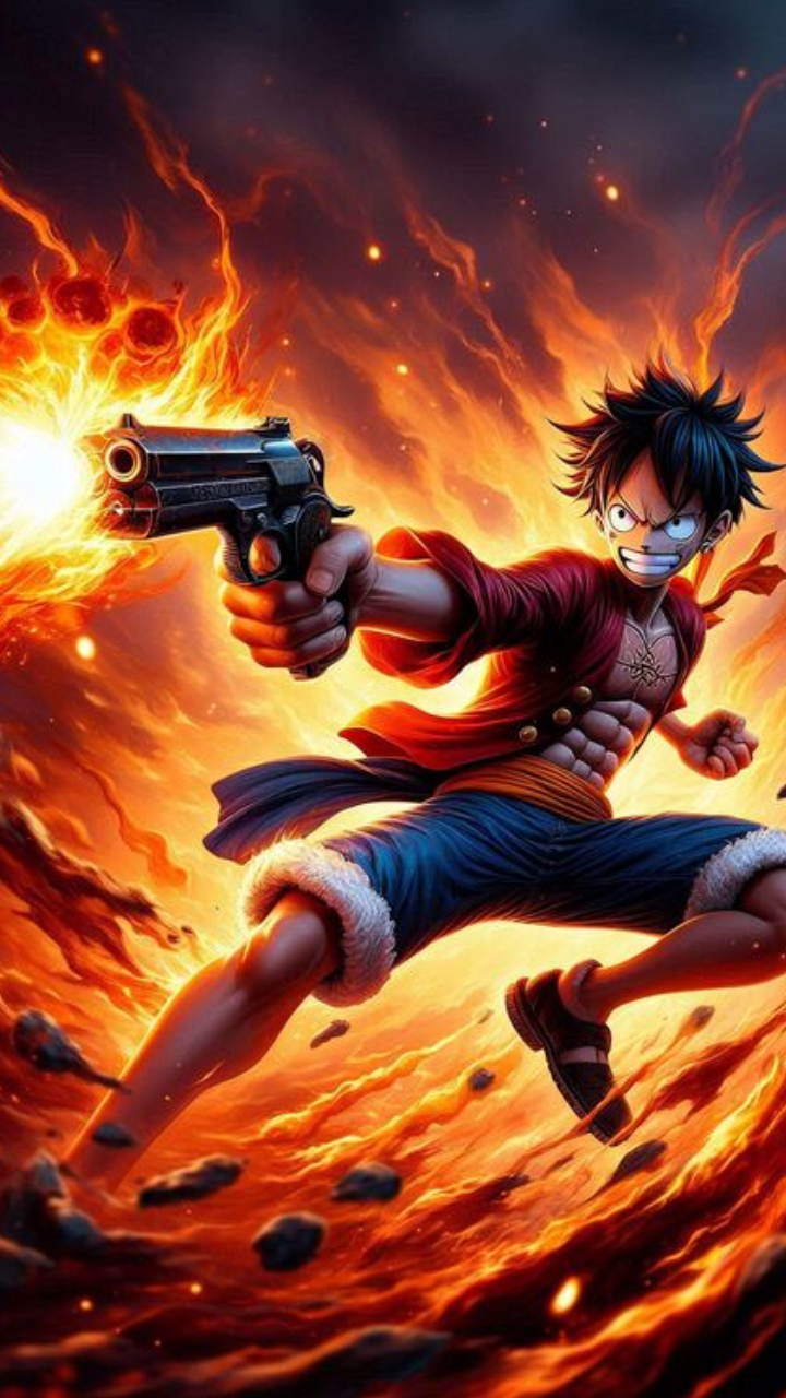 Hình nền Luffy 4K cho điện thoại 0057