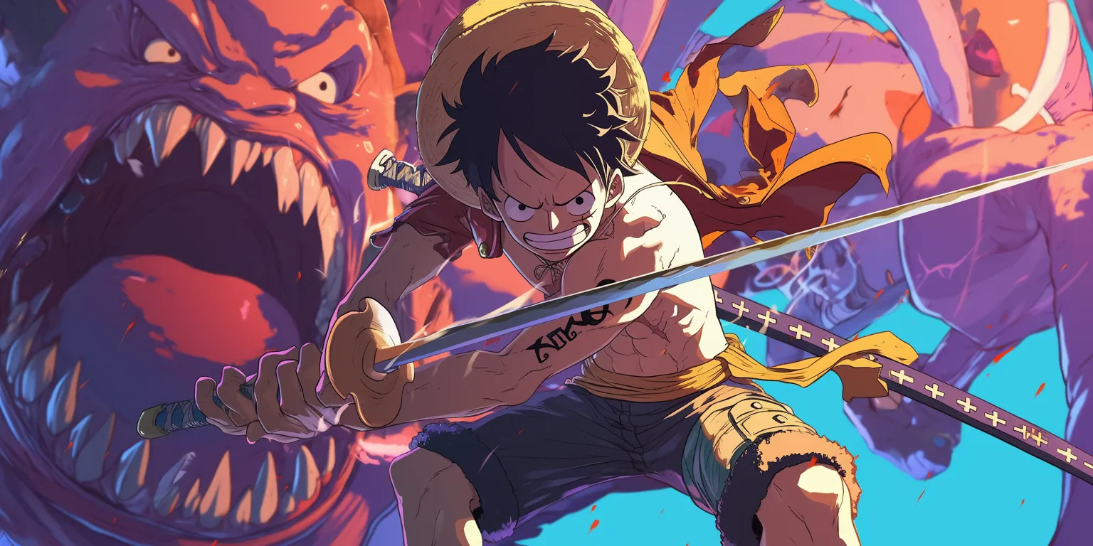 Hình nền Luffy 4K cho điện thoại 0077