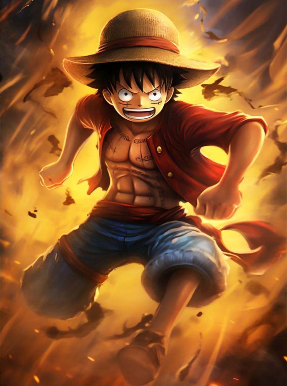 Hình nền Luffy 4K cho điện thoại 0080