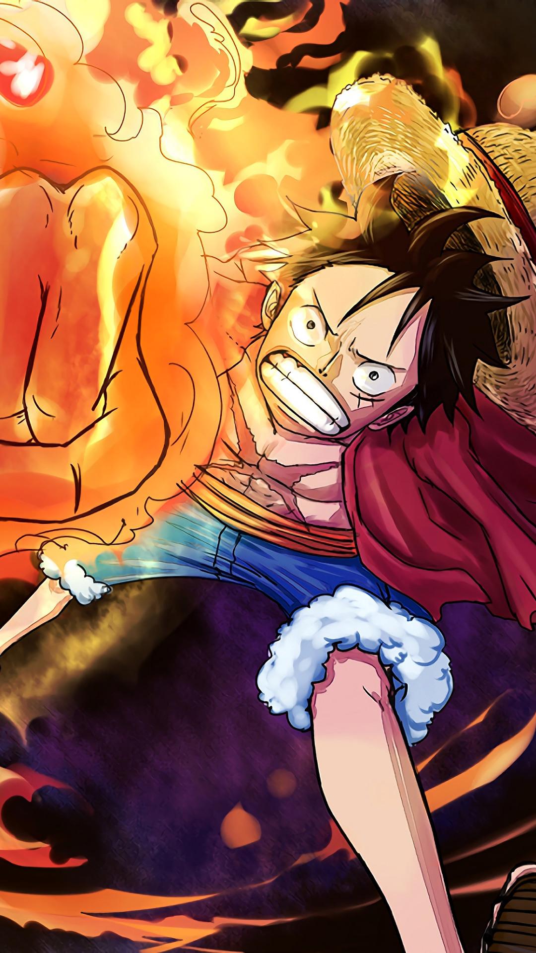 Hình nền Luffy 4K cho điện thoại 0087