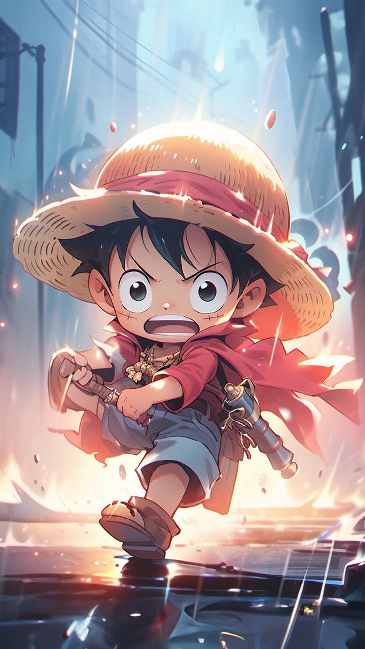 hình nền Luffy 4K phong cách anime