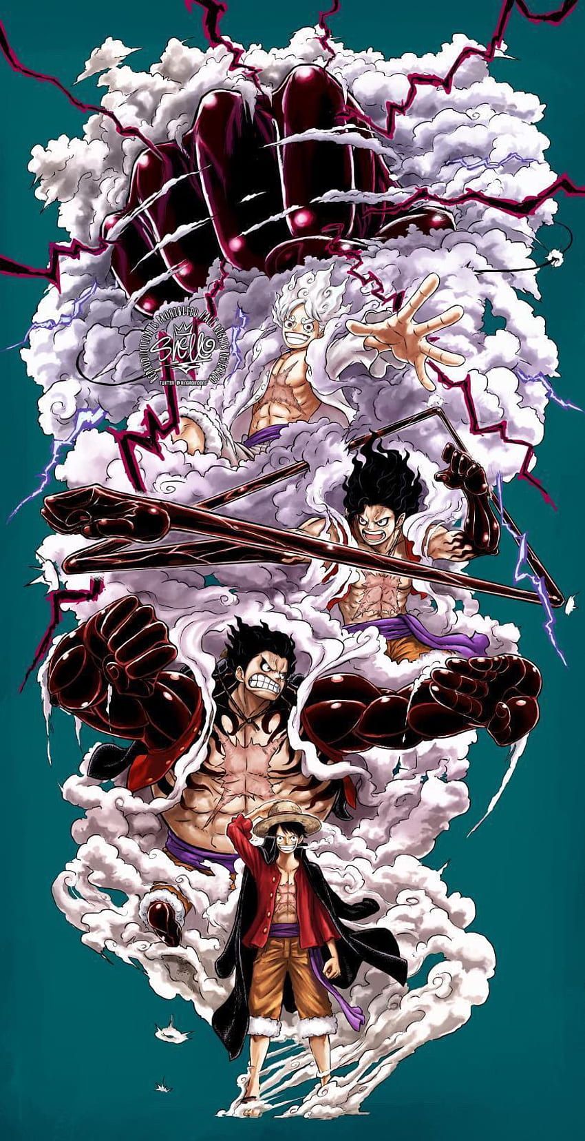 hình nền Luffy Gear 5 4k 0013