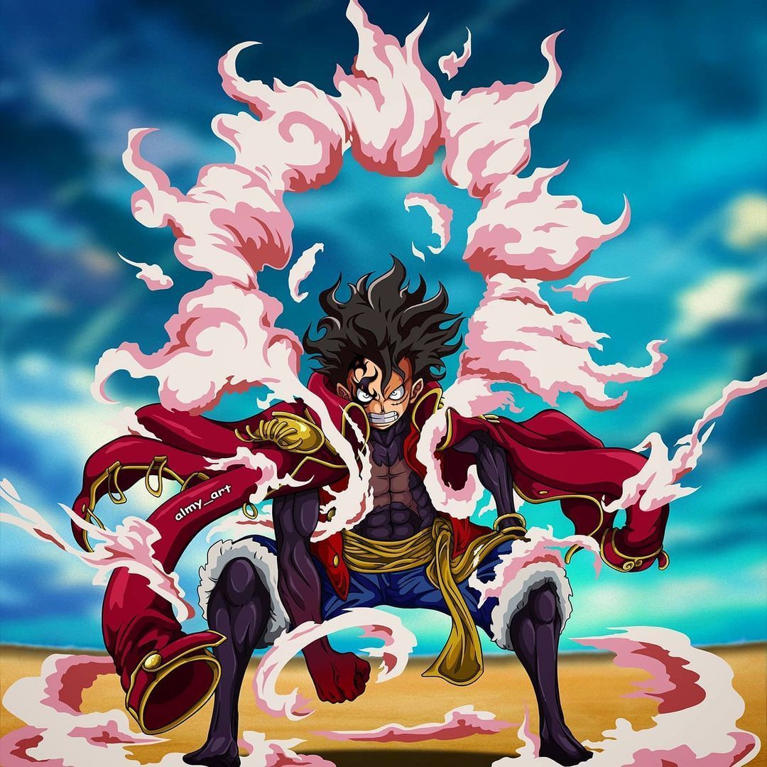 hình nền Luffy Gear 5 4k 0015