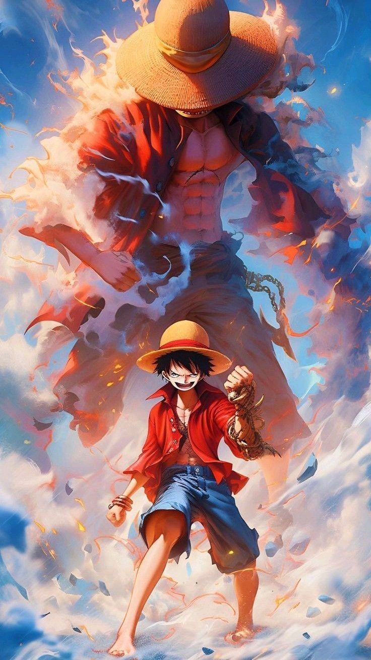 hình nền Luffy Gear 5 4k 0051