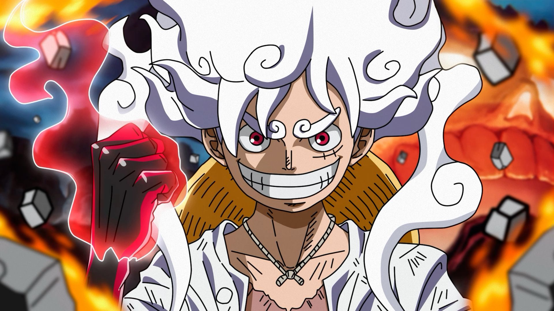 hình nền Luffy Gear 5 4k 0095