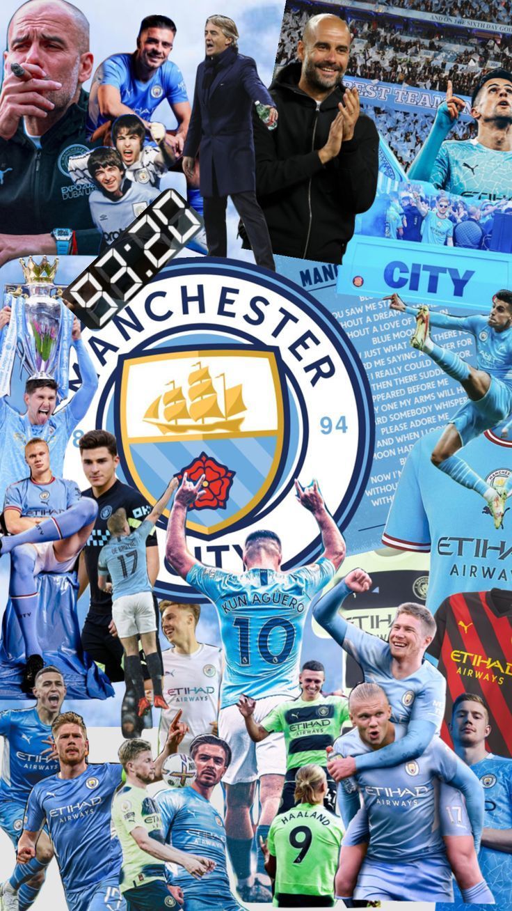 hình nền Man City 4K cho điện thoại