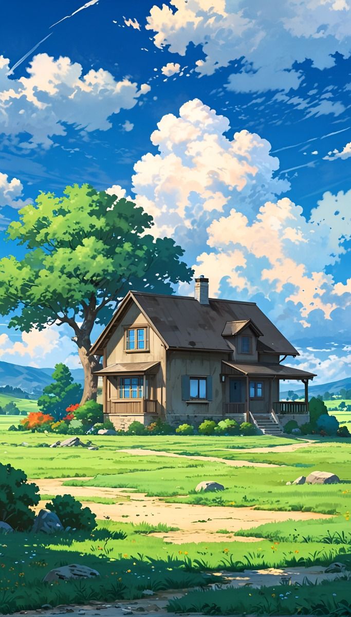 hình nền máy tính Ghibli 4k 0093