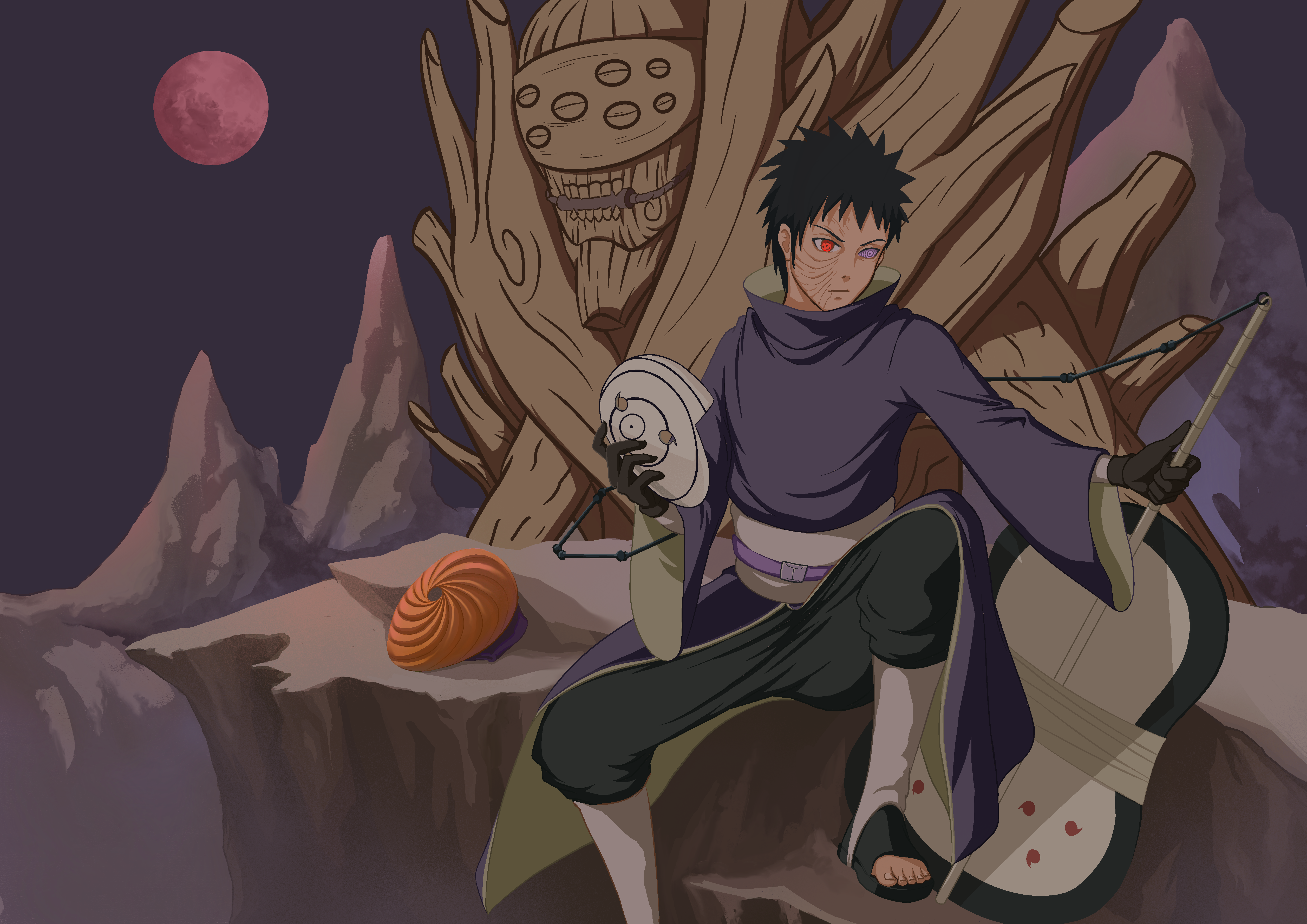 Hình nền Obito 4K 0011