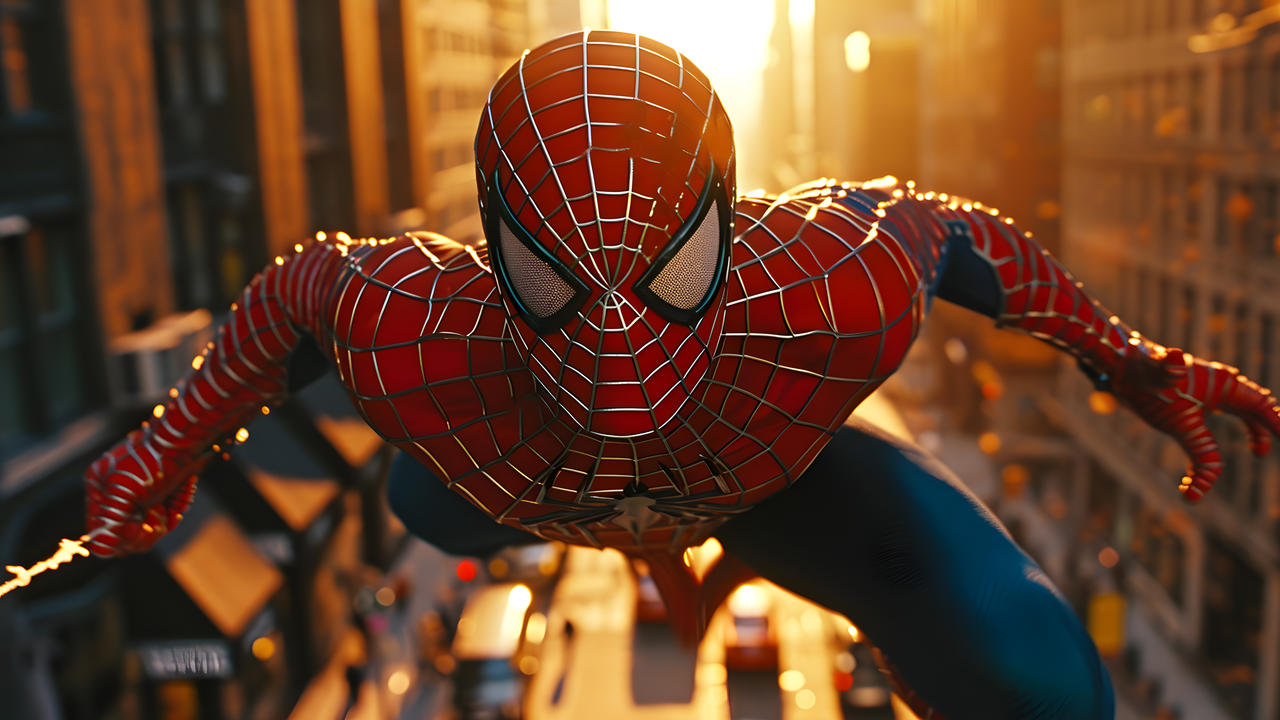 hình nền Spiderman 4K phù hợp với thiết bị