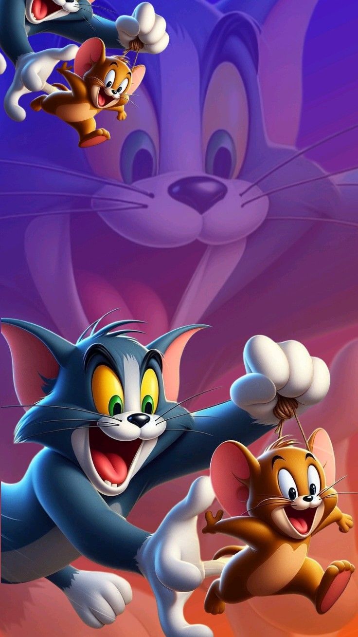 hình nền Tom and Jerry 4k cho điện thoại